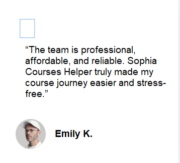 do my sophia courses