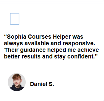 do my sophia courses